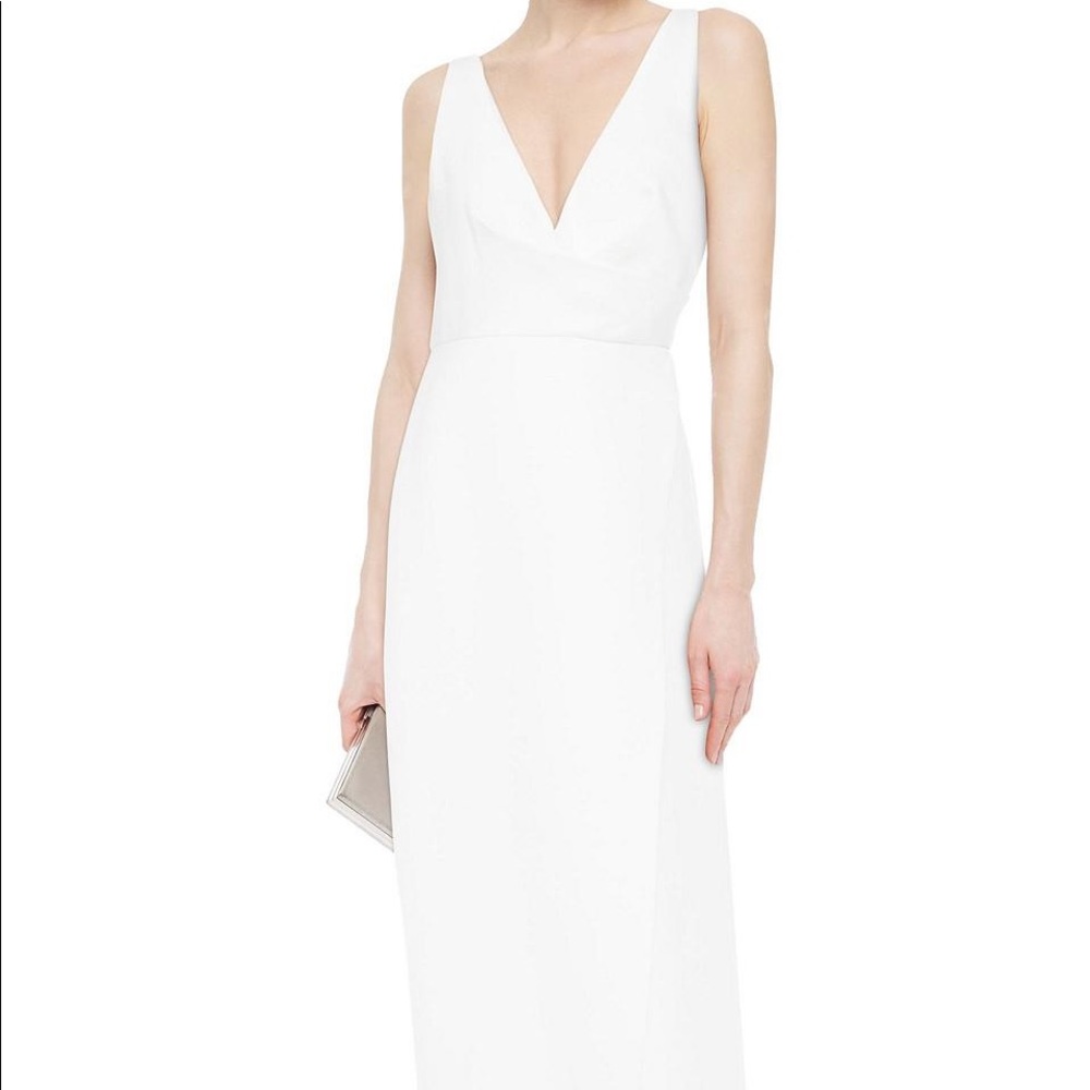 JAY GODFREY
Wrap-effect satin gown
